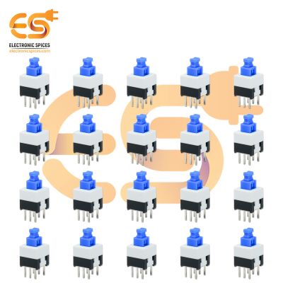 7x7mm 6-Pin Self-Lock Latching Push Button Switch Pack of 1000